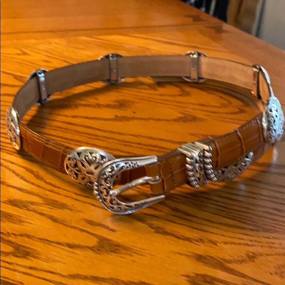 Brighton Sunflower Concho Belt
